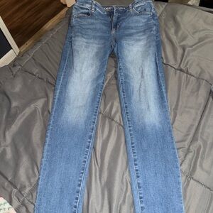 American Eagle Outfitters Blue Straight Leg Jeans